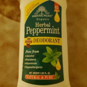 Organic Herbal Peppermint Deodorant